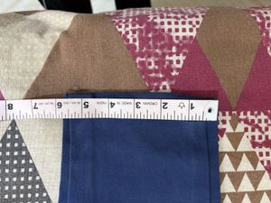 Blue pure cotton Trouser