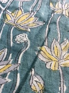 Floral Print Cotton Dress