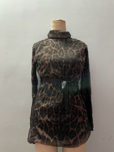 Cheetah Print Dress