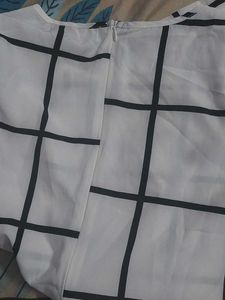 Grid Print Bodycon Dress