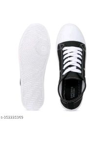 Stylish Black &amp; White Sneakers