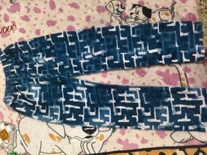 Warm fleece casual lower for 4-7 years girl