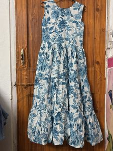 Udaipuri Floral Print Sundress | 100% Cotton