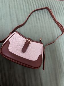 Solid Bucket Crossbody Bag