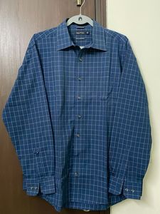 Nautica Blue Checkered Shirt