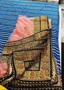 Velvet Heavy Lehenga