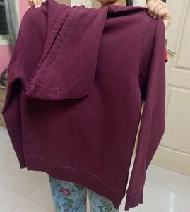 Roadster Maroon Hoodie