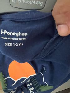 Cute Honeyhaps Full Sleeves T-shirts- Pack Of 2