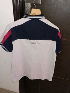 Audi Color Block Polo Shirt - Y2K Style