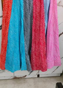 💥Multicolored Full Flaired Skirts🔥