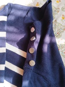 Striped Knit Sweater