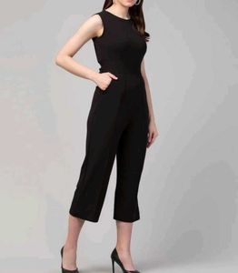Sleek Black Jumpsuit