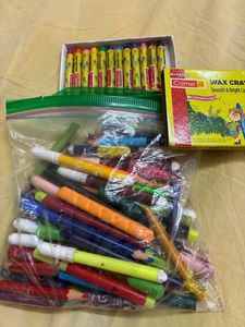 Coloring Material - Crayons N Color Pencils