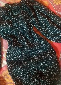 Smocked Long Sleeve Mini Dress