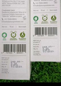 Plum Green Tea Face Wash