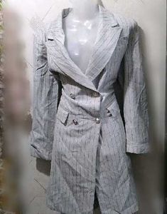 Sale📍 Striped Duster Coat