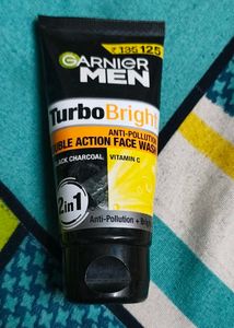 Garnier Men Turbo Bright Face Wash
