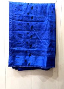 Royal Blue Silk Saree (Women)