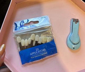 Eye Applicators & Nail Clipper Set