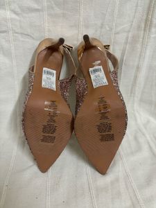 Dorothy Perkins Pink Glitz Slingback Court Shoes