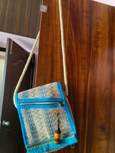 Jute Thread Sling Bag