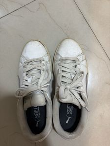 Puma White Casual Shoes