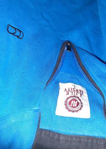 Adidas Blue Striped T-shirt