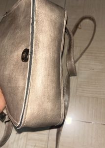 Khaki Color Sling Bag