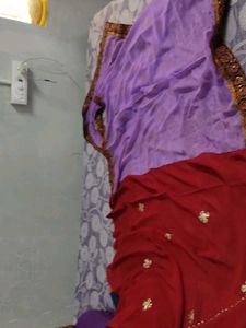 Purple And Maroon Saree✨✨✨🤍🤍🤍⭐⭐
