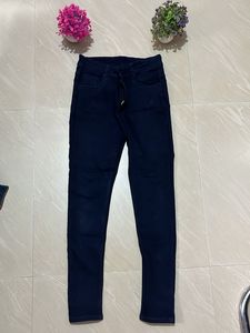 Dark Blue Denim Jeans