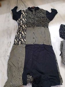 Black Kurti Set