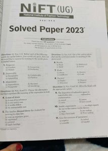 NIFT NID IIFT Entrance Exam Guide