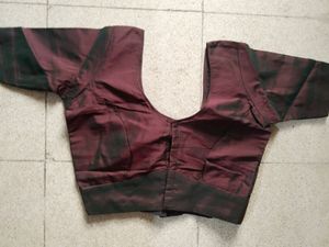 🔥 Price Drop Alert 🔥Silk Blouse New Brown Colour