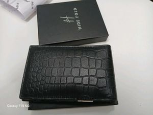 Hide Fold RFID Blocking Wallet