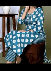 Stylish Printed Kurta Set