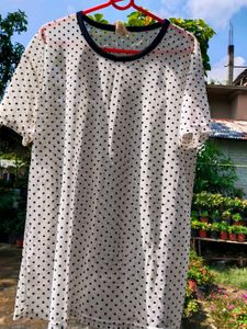 Polka Dot Sheer Top