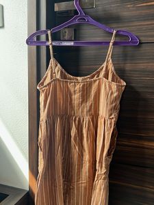 Mango Striped Pocket Dress