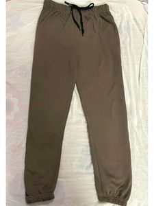 Greyish Brown Winter Joggers