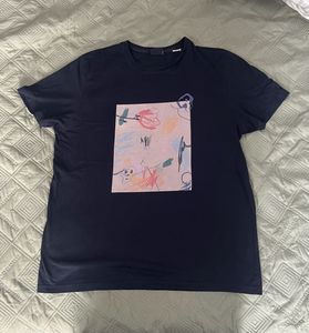 Black Graphic Tee Regular Fit