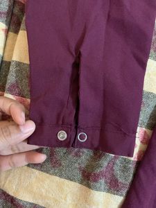 Solid Burgundy Top