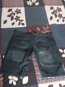 Stylist Half Jeans Pant For Man