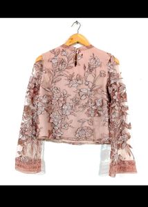Gorgeous Glittery... Embroidery Beautiful Top...