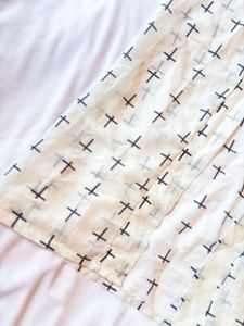 Black and white shrug
