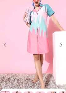 Chic Summers Athena Pink Dress