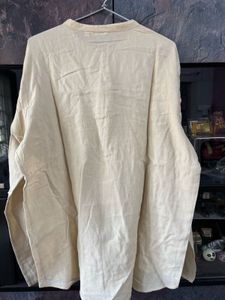 Men&#39;s Lightweight Linen Short Kurta