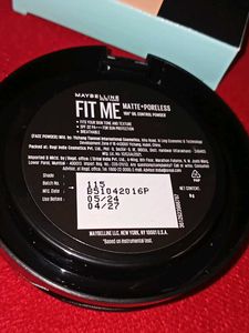 Maybelline Fit Me Compact (Ivory 115)