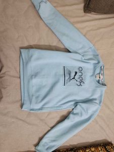 Puma Light Blue Sweatshirt