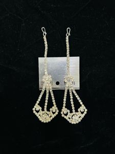 Stunning Silver-Toned American Diamond Jewellery S