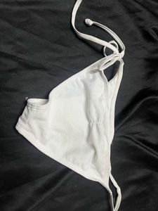 women knot tie swear bikini bottom