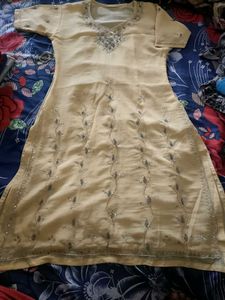 Cream Georgette